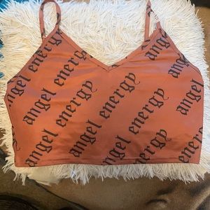 Size small polyester crop top. From SHEIN